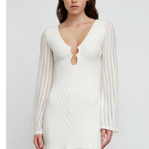 White Long Sleeve Dress - Significant Other Eloise
